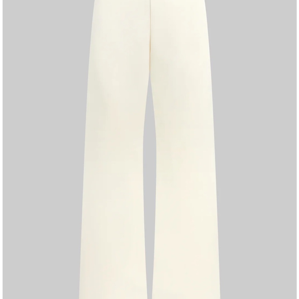 LESET Cream Wide-Leg Pants - Picture 2 of 5